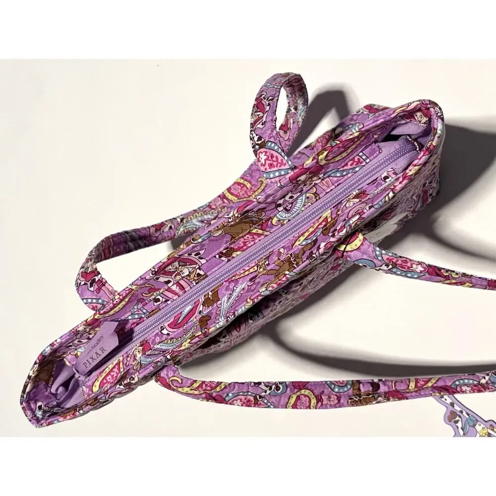 Vera Bradley Disney Pixar Toy Story Rodeo Paisley Small Vera Tote Bag Charm Set